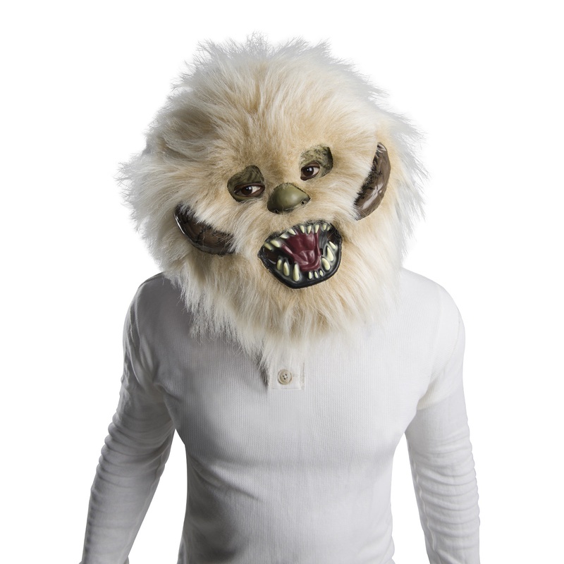 Wampa Furry Mask for Adults - Star Wars