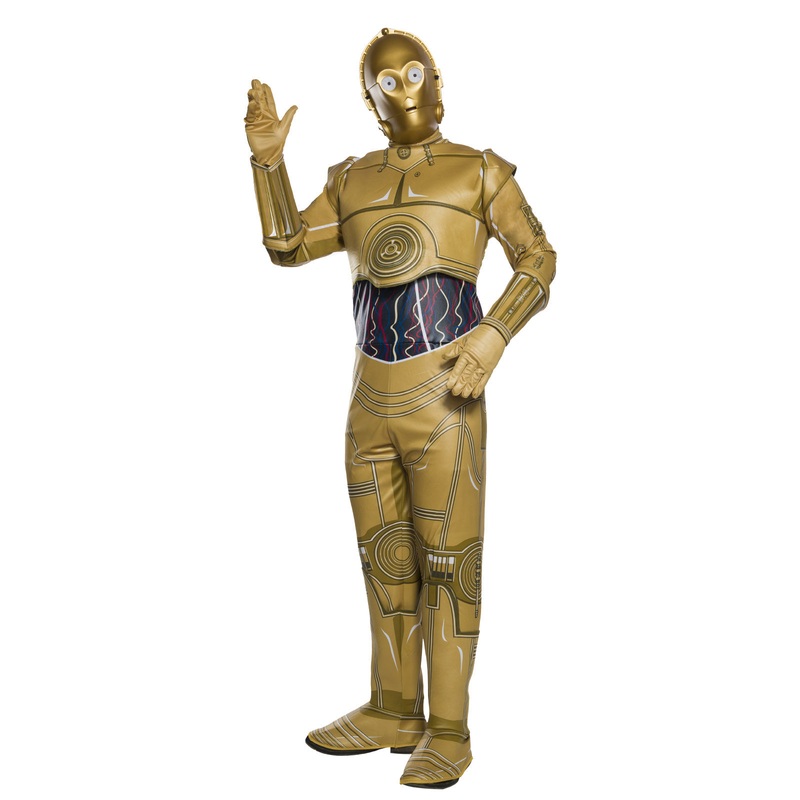 C-3PO Droid Deluxe Costume for Adults - Star Wars Standard