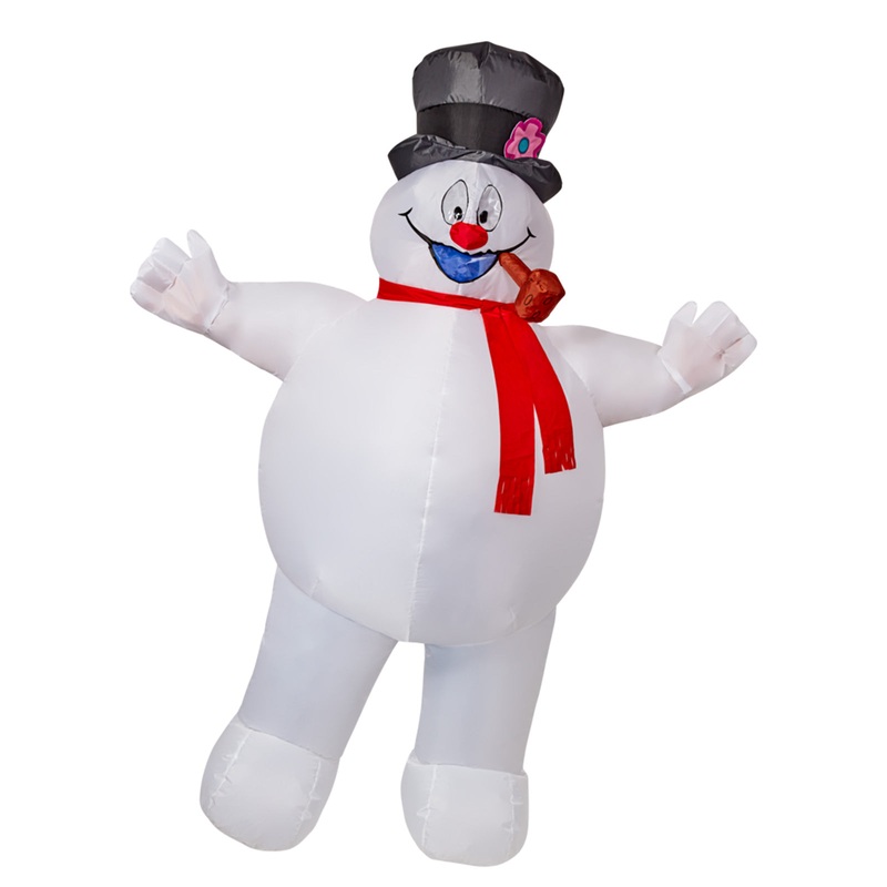 Frosty the Snowman Inflatable Costume for Adults Standard