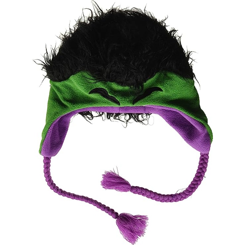 Hulk Fleecy Hat for Adults - Marvel Avengers