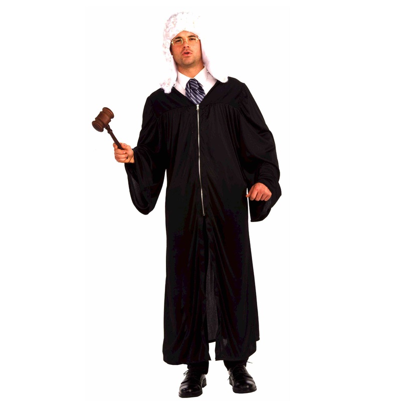 Judge's Robe Costume for Adults Standard