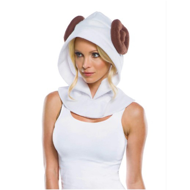 Princess Leia Hood for Adults - Star Wars One Size