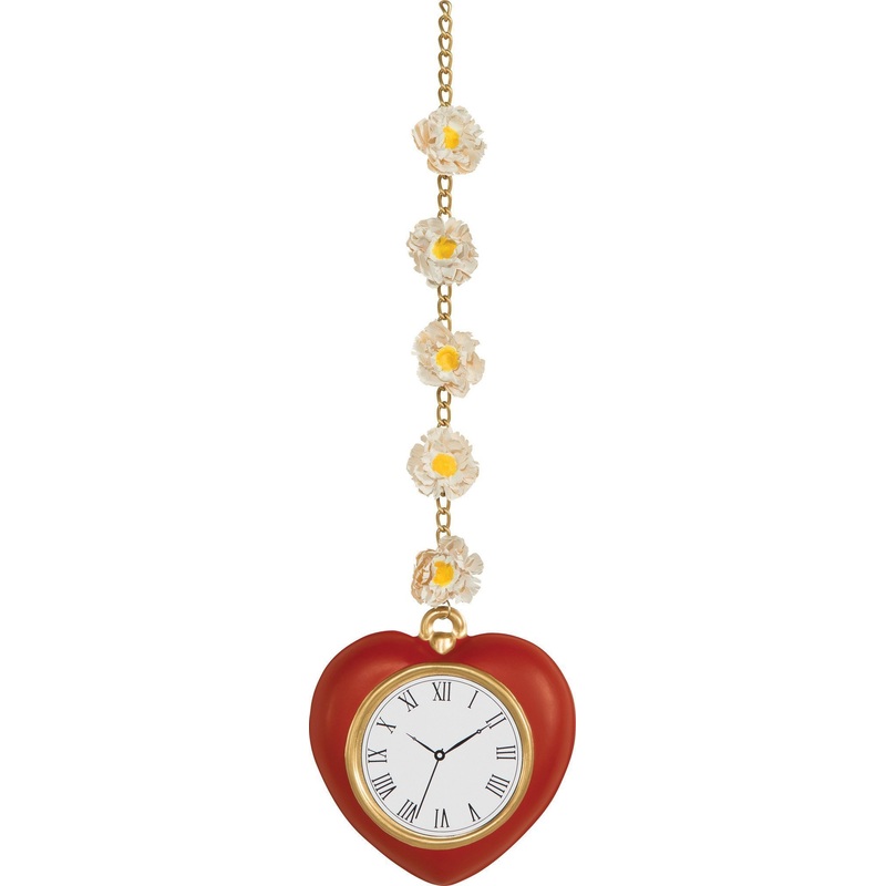 Tin Man Heart Clock Accessory - The Wizard of Oz One Size