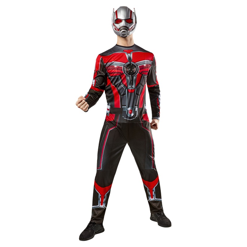Ant-Man Deluxe Costume for Adults - Marvel Ant-Man Quantumania Small