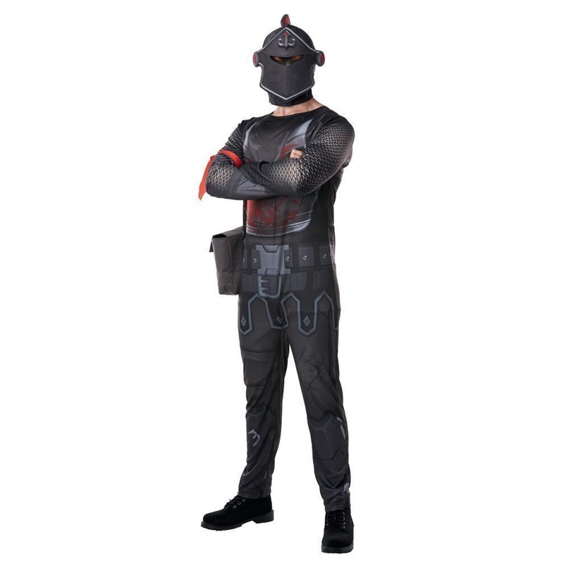 Black Knight Costume for Adults - Fortnite Medium