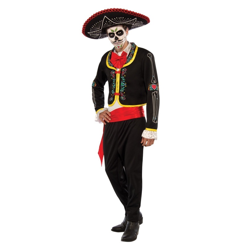 Day Of The Dead Senor Costume for Adults