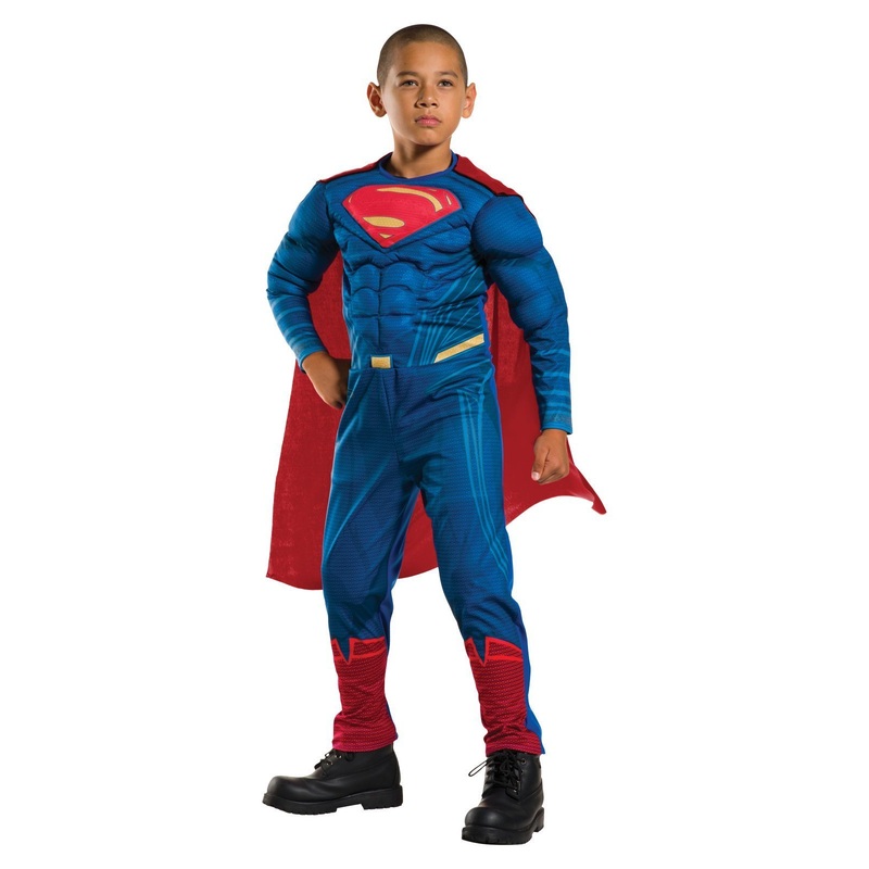 Superman Deluxe Costume for Kids - DC Comics Small (3-5 Yrs)