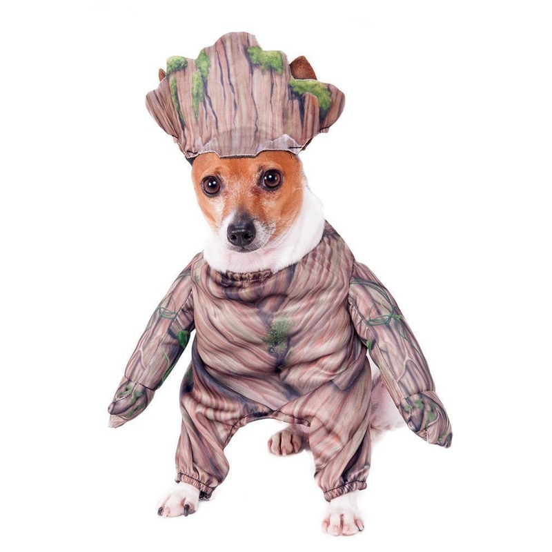 Walking Groot Deluxe Pet Costume - Marvel Guardians Of The Galaxy Small
