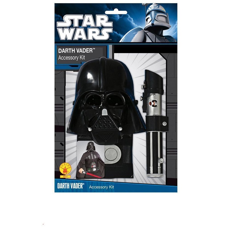 Darth Vader Accessory Kit for Adults - Star Wars Large
