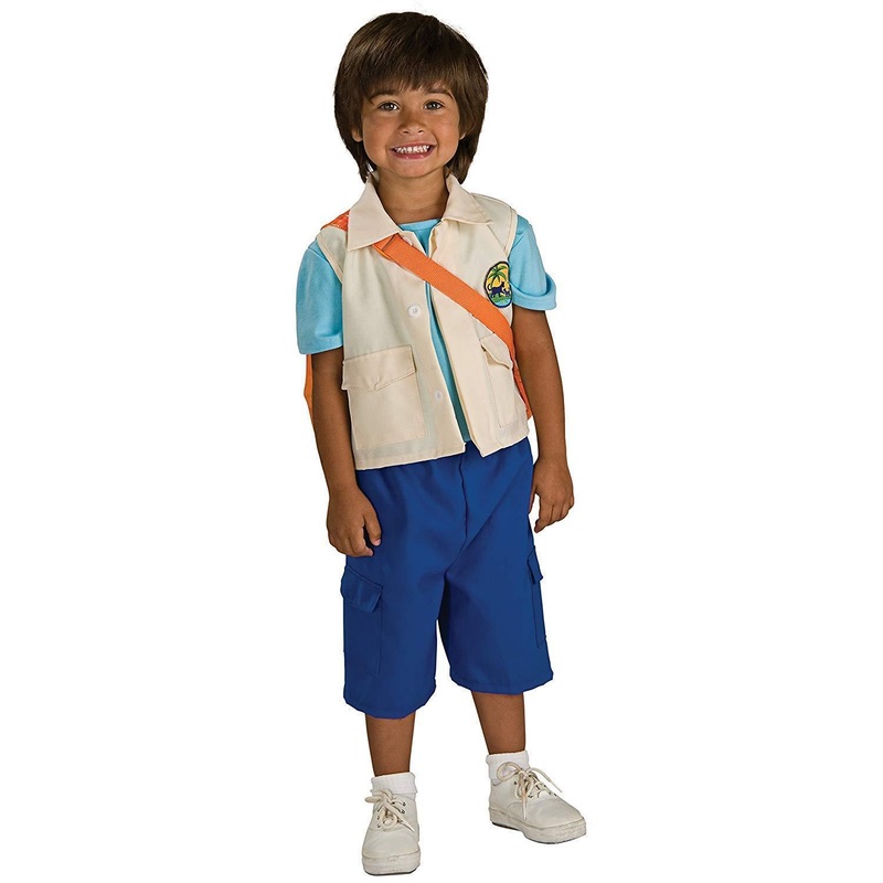 Diego Deluxe Costume for Toddlers and Kids - Nickelodeon Go Diego Go! Toddler (1-2 Yrs)
