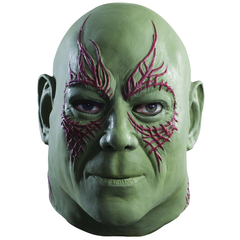 Drax The Destroyer Deluxe Overhead Mask for Adults - Marvel Guardians Of The Galaxy