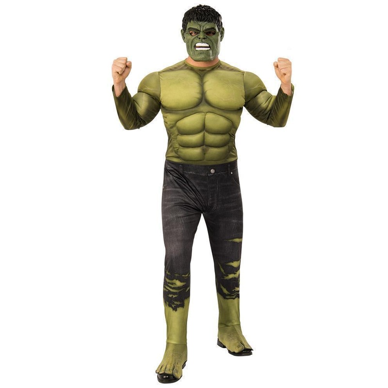 Hulk Deluxe Costume for Adults - Marvel Avengers: Infinity War Standard