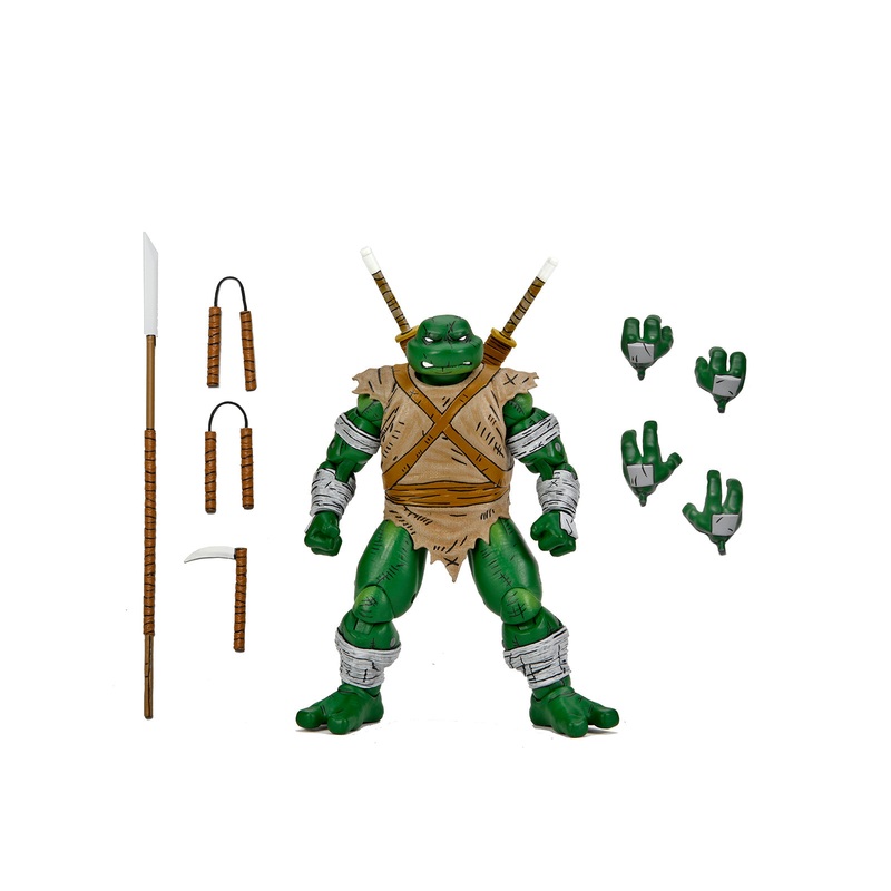 Michelangelo The Wanderer - 7" Action Figure - Teenage Mutant Ninja Turtles: Mirage Comics - NECA Collectibles