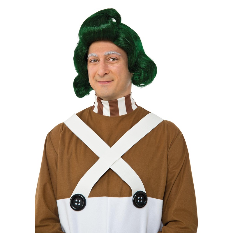 Oompa Loompa Wig for Adults - Charlie and the Chocolate Factory One Size