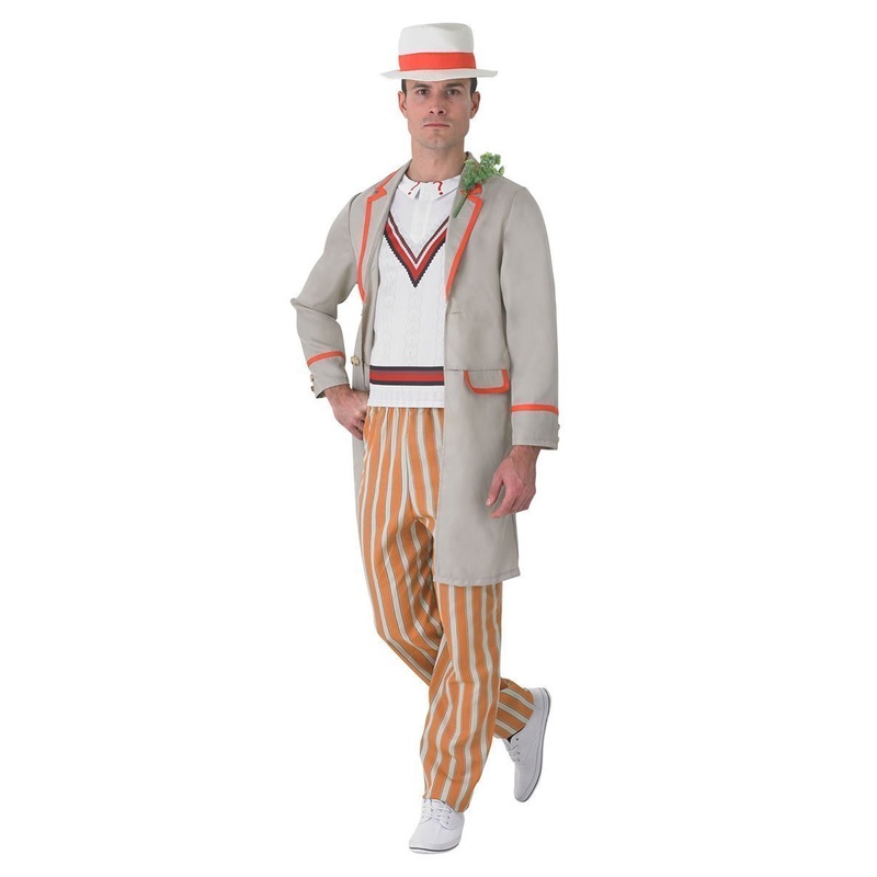 Peter Davison 5th Doctor Costume for Adults - Doctor Who Standard