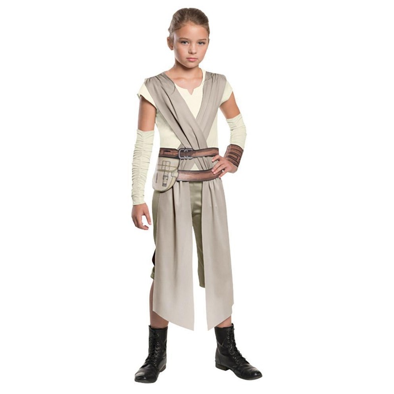 Rey Costume for Kids - Star Wars Small (3-5 Yrs)