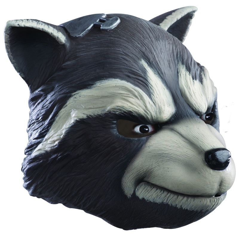 Rocket Raccoon Overhead Mask for Adults - Marvel Guardians of the Galaxy