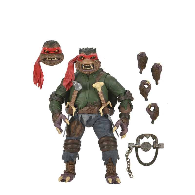 Ultimate Raphael as the Wolfman - 7" Action Figure - Teenage Mutant Ninja Turtles X Universal Monsters - NECA Collectibles