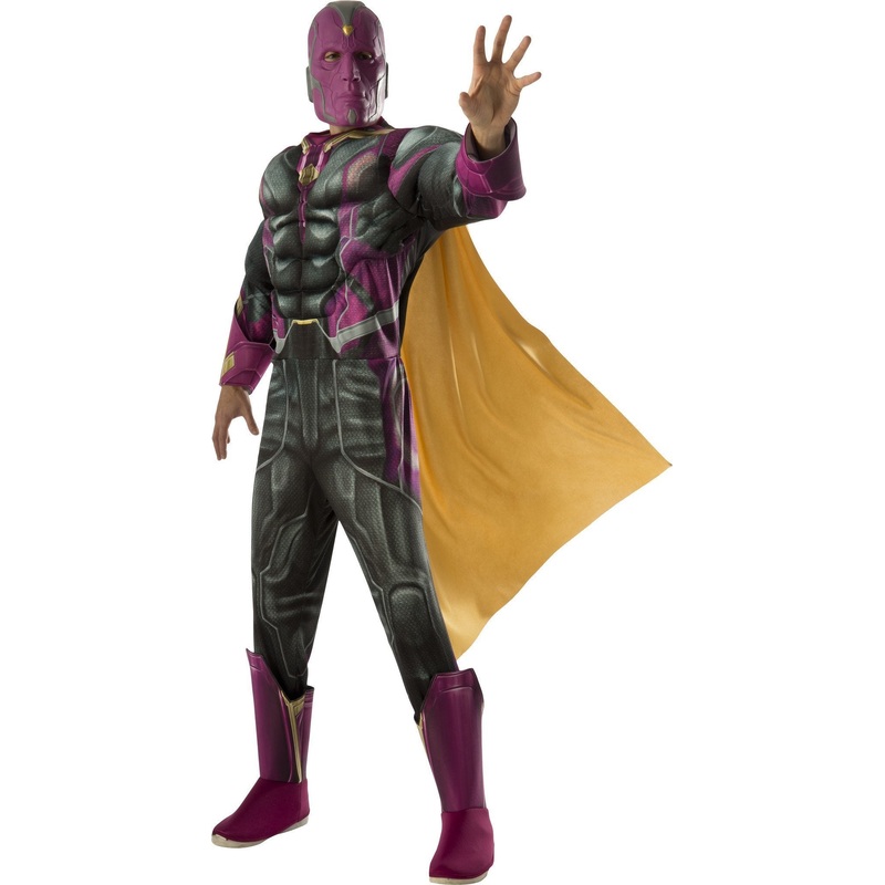 Vision Deluxe Costume for Adults  - Marvel Avengers Standard
