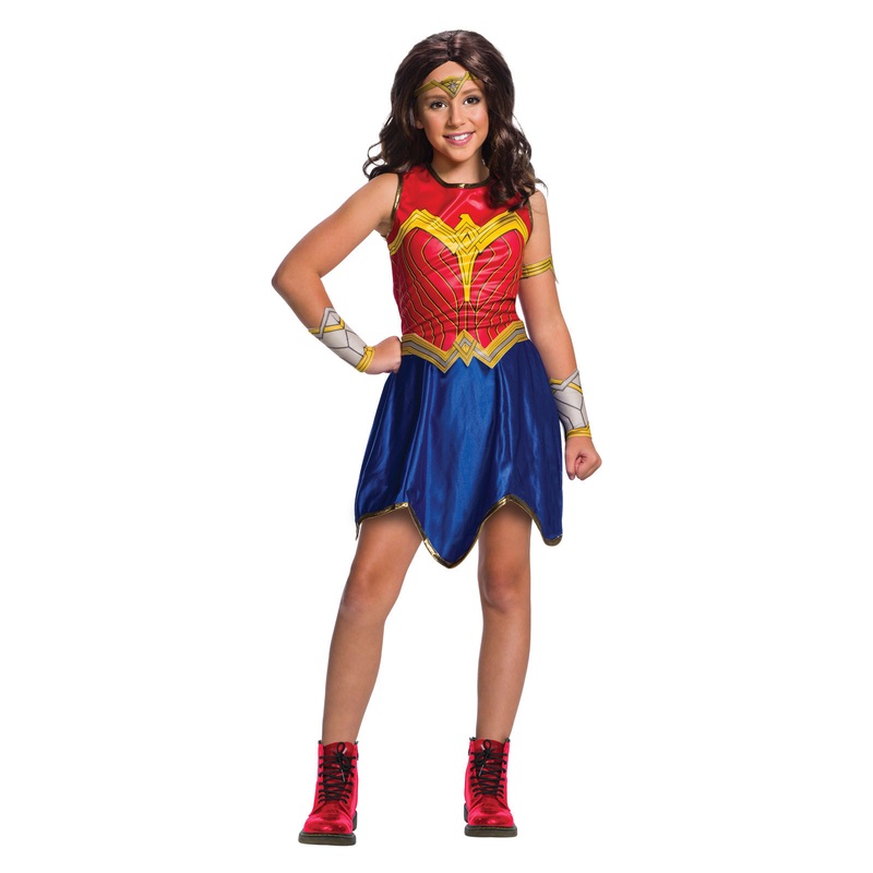 Wonder Woman Costume for Kids - DC Comics Medium (6-8 Yrs)