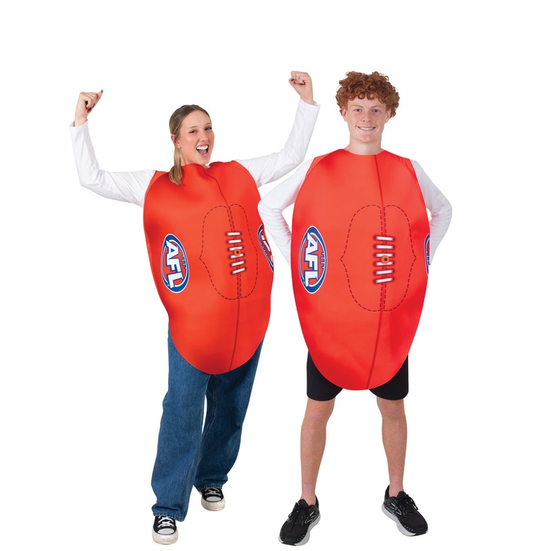 AFL Footy Tabard Costume for Adults - AFL One Size