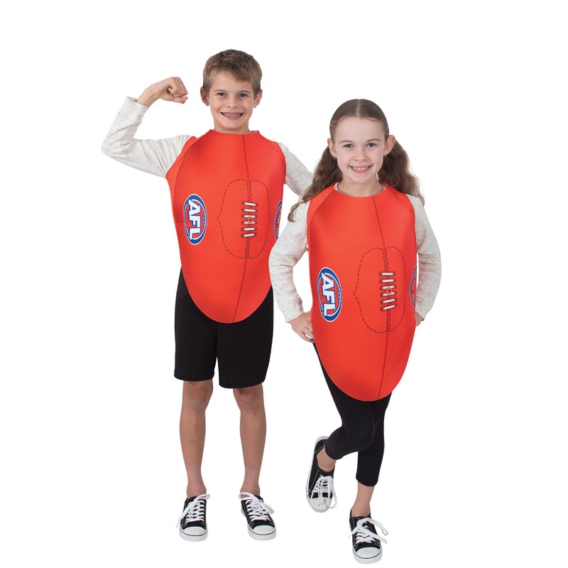 AFL Footy Tabard Costume for Kids - AFL One Size