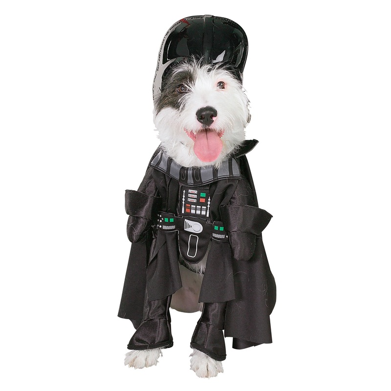 Darth Vader Pet Costume with Arms - Star Wars Medium