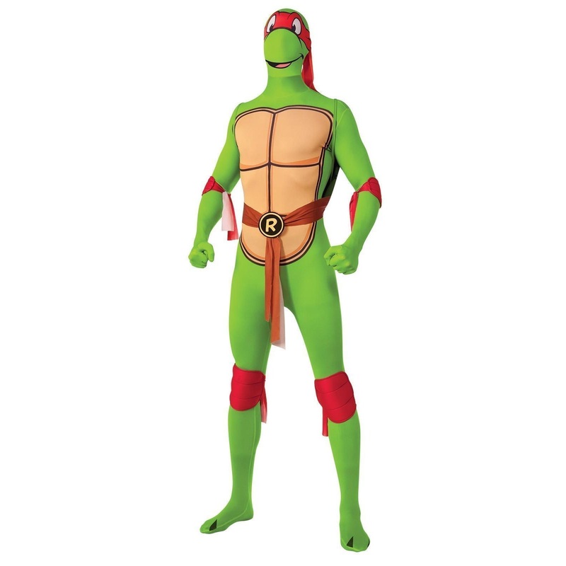 Raphael 2nd Skin Suit for Adults - Nickelodeon Teenage Mutant Ninja Turtles Medium