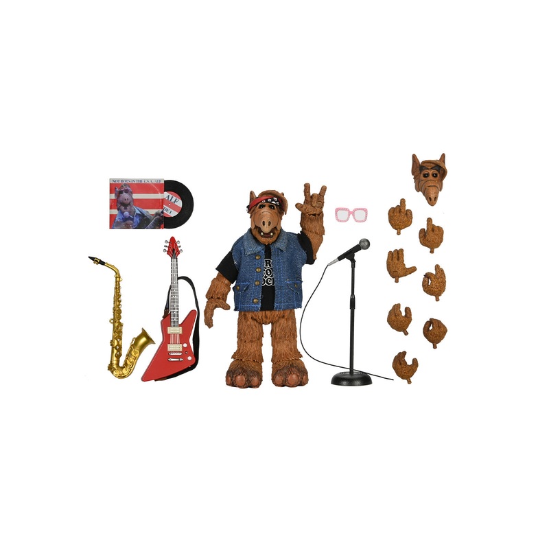 Ultimate Alf Born to Rock - 7" Scale Action Figure - Alf - NECA Collectibles