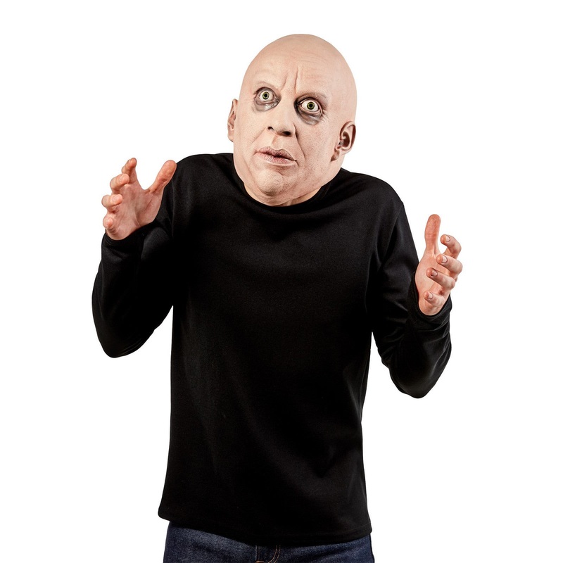 Uncle Fester Overhead Mask for Adults - Wednesday (Netflix)
