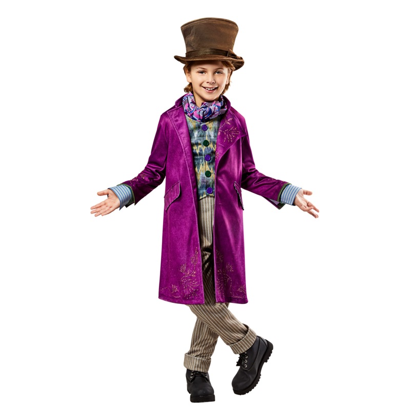 Willy Wonka Premium Costume for Kids - Wonka Extra Small (3-5 Yrs)