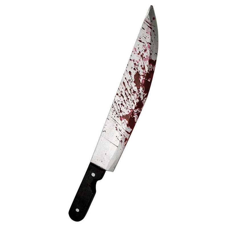 Bloody Cleaver Knife Toy Weapon