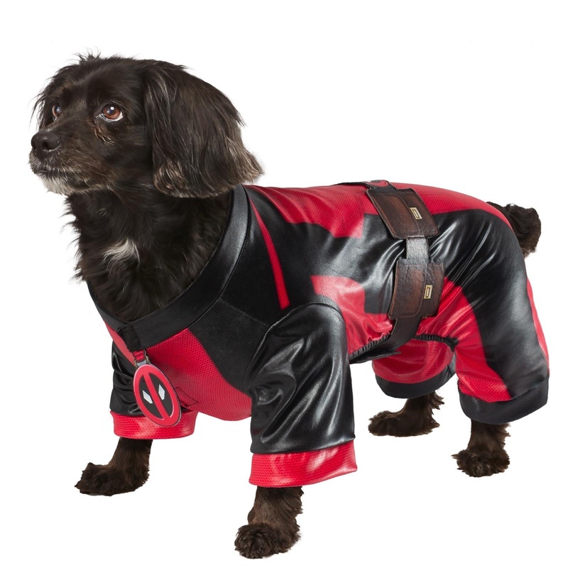Dogpool Costume for Pets - Marvel Deadpool Small