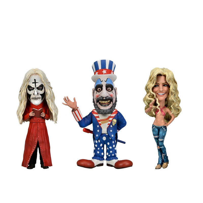 Little Big Head - 3 Pack Figurines - House of 1000 Corpses - NECA Collectibles