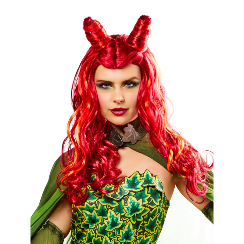 Poison Ivy Wig for Adults - DC Comics