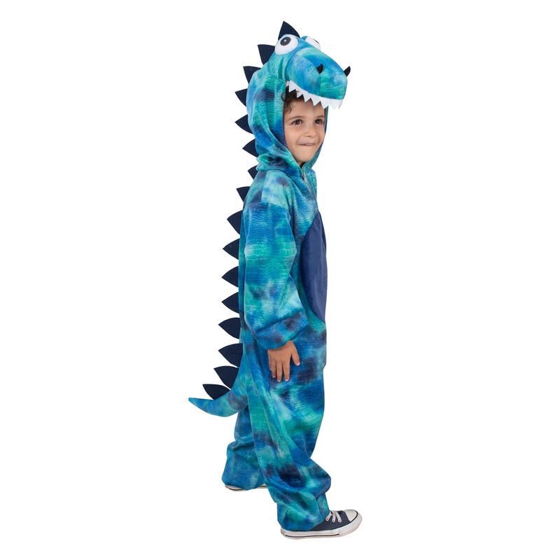 Roarin' Rex Blue Dinosaur Costume for Toddlers and Kids Toddler (18-36 Mths)