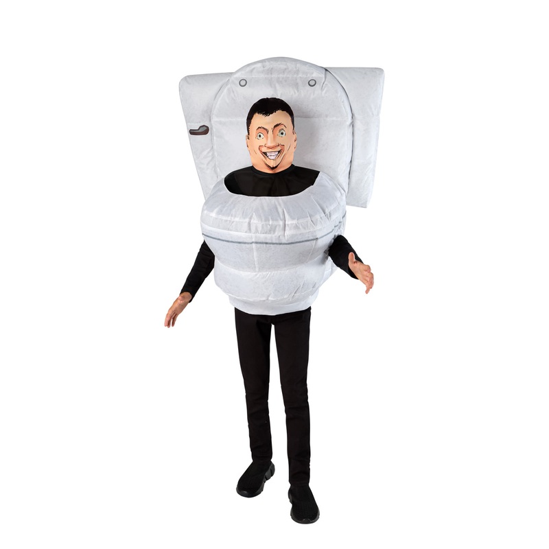 Skibidi Toilet Inflatable Costume for Kids - Skibidi Toilet Child (One Size)