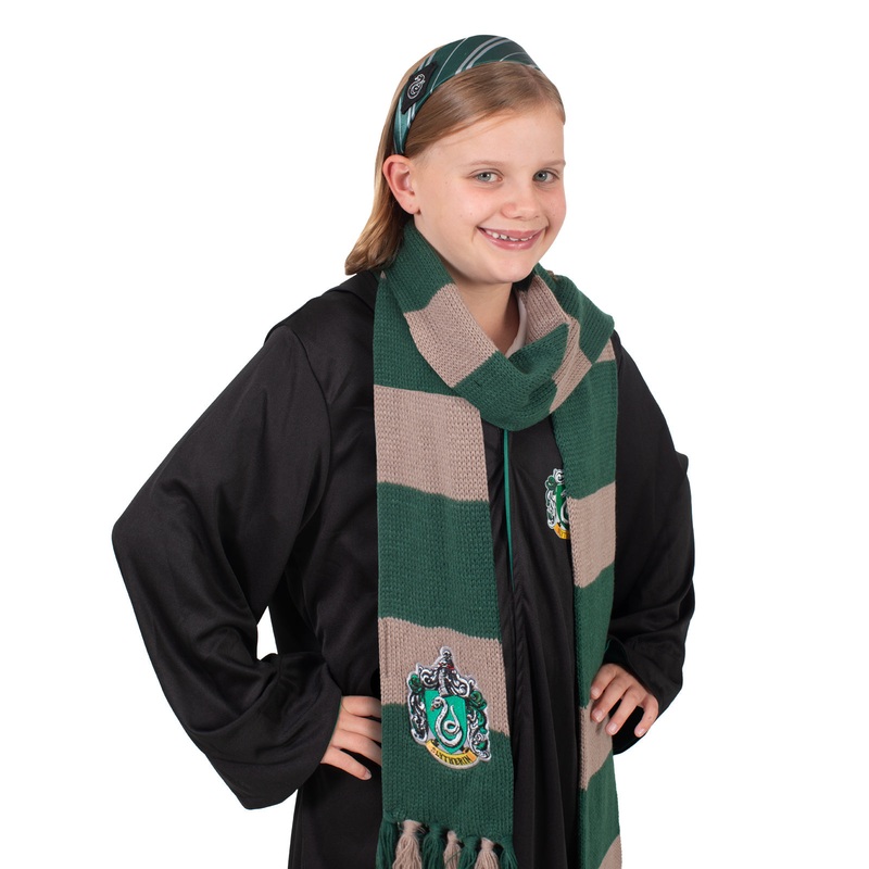 Slytherin Headband and Scarf Set for Kids - Harry Potter