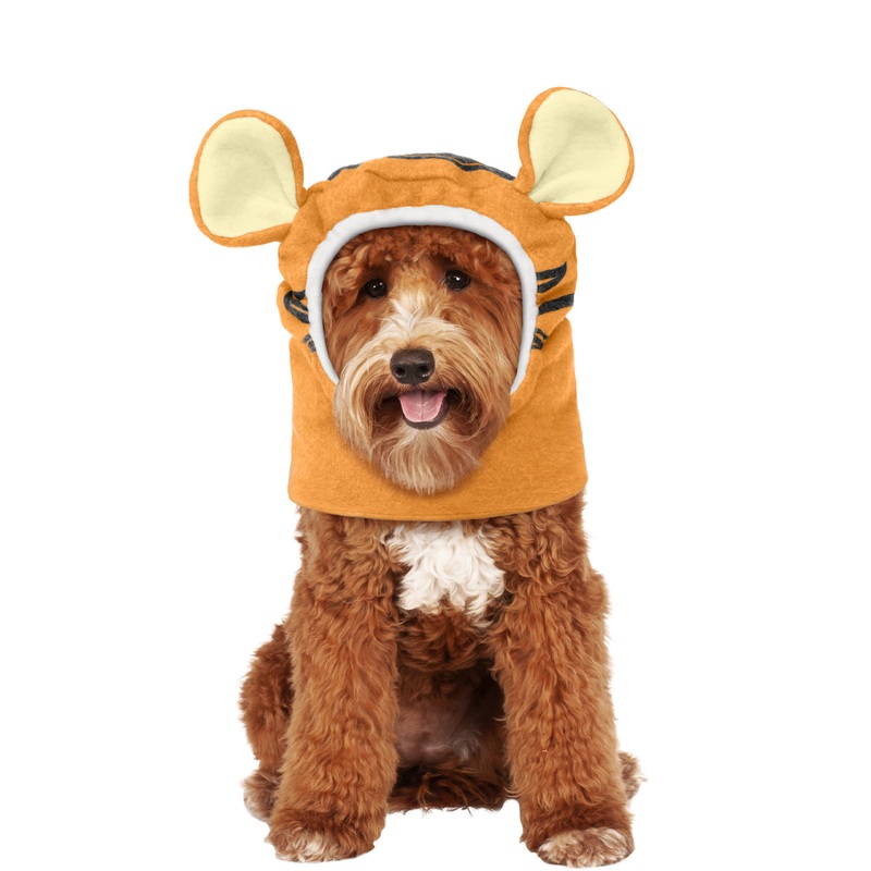 Tigger Pet Costume Hood - Disney Winnie The Pooh Medium-Large
