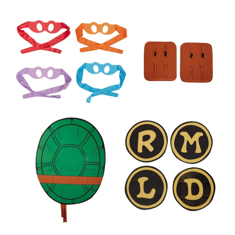 TMNT Costume Accessory Kit for Adults - Nickelodeon Teenage Mutant Ninja Turtles