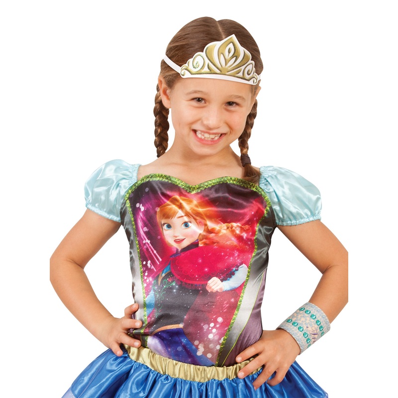 Anna Princess Top for Kids - Disney Frozen Small (3+ Yrs)