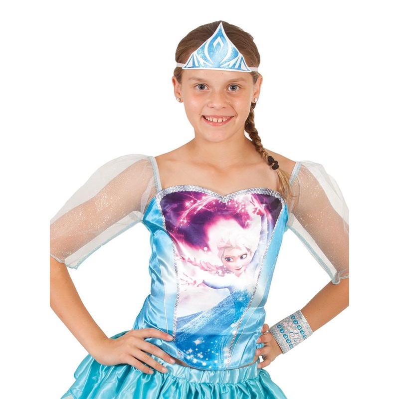 Elsa Princess Top for Kids - Disney Frozen Small (3+ Yrs)