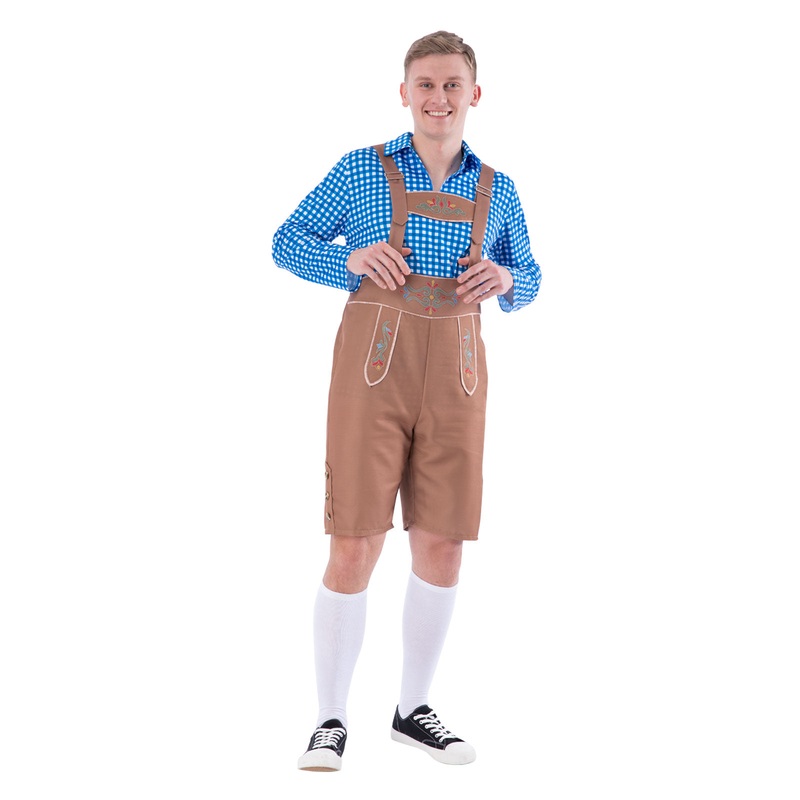 Oktoberfest Mens Costume for Adults Medium