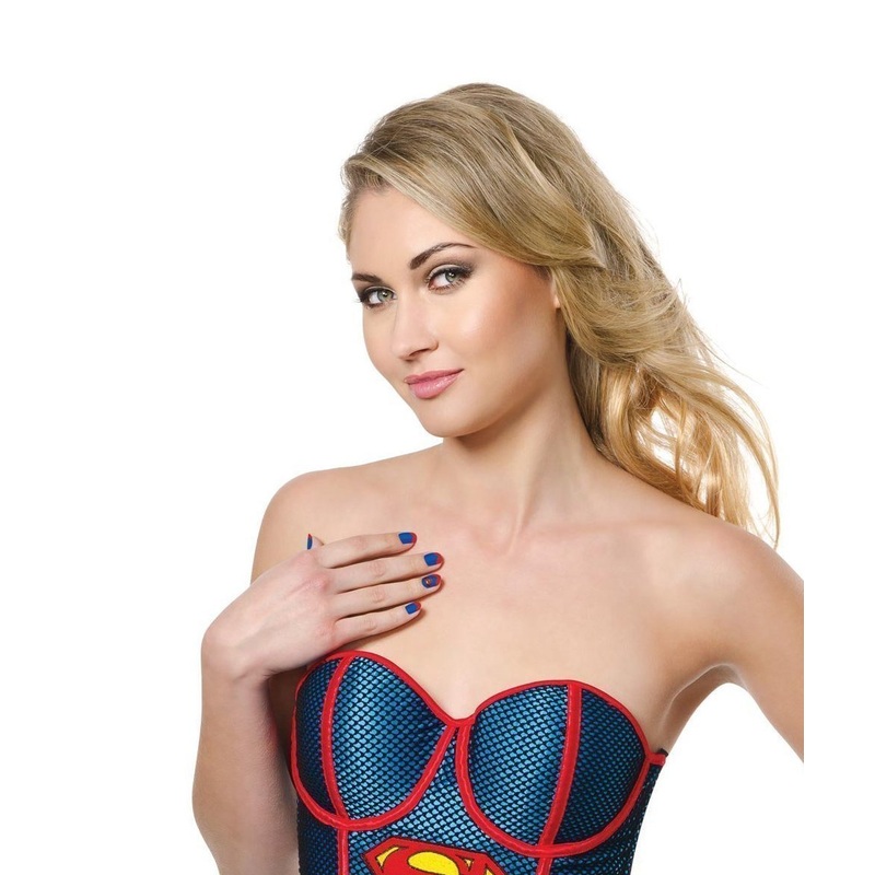 Supergirl Nail Decal Kit - DC Super Hero Girls Standard