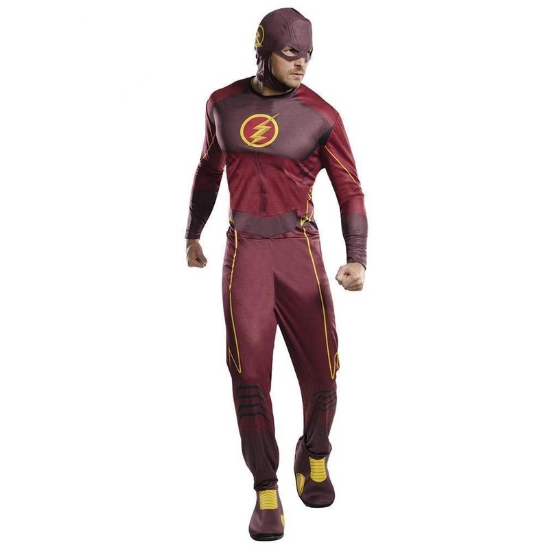 The Flash Costume for Adults - Justice League Standard