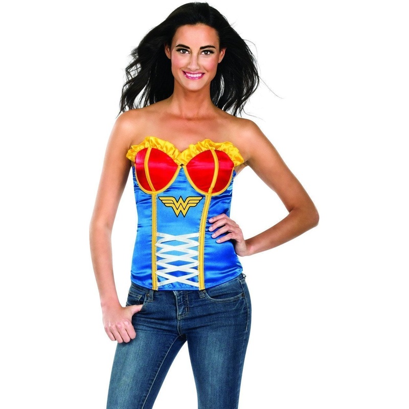 Wonder Woman Corset for Adults - DC Comics Small