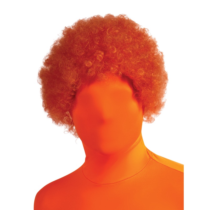 2nd Skin Orange Wig for Adults