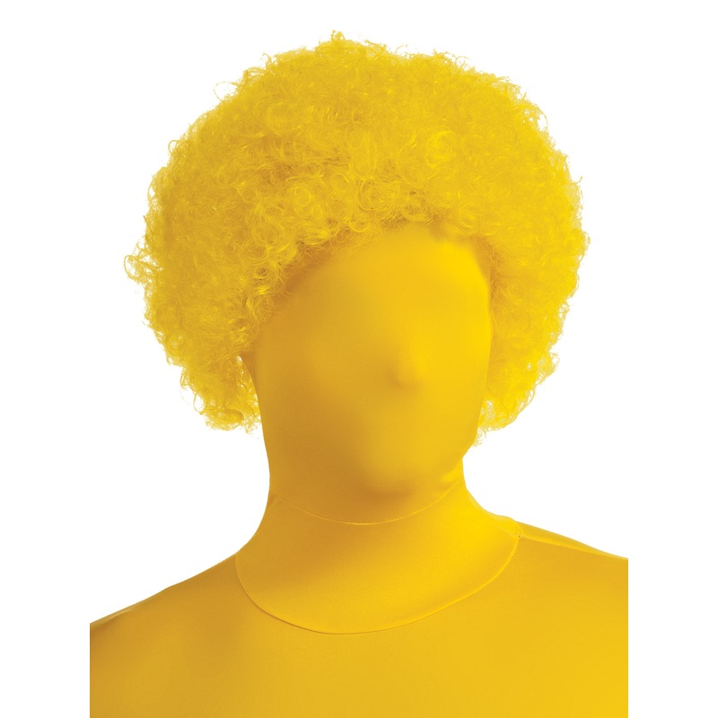 2nd Skin Yellow Wig for Adults