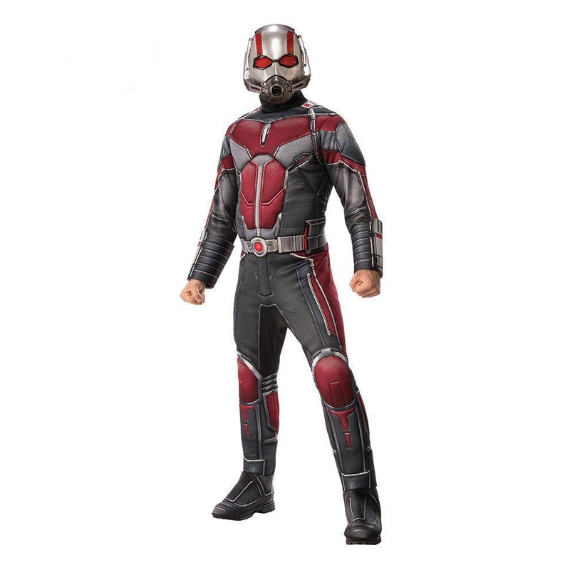 Ant-Man Deluxe Costume for Adults - Marvel Ant-Man and The Wasp Standard
