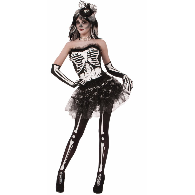 Bone Collection Tutu Skirt for Adults